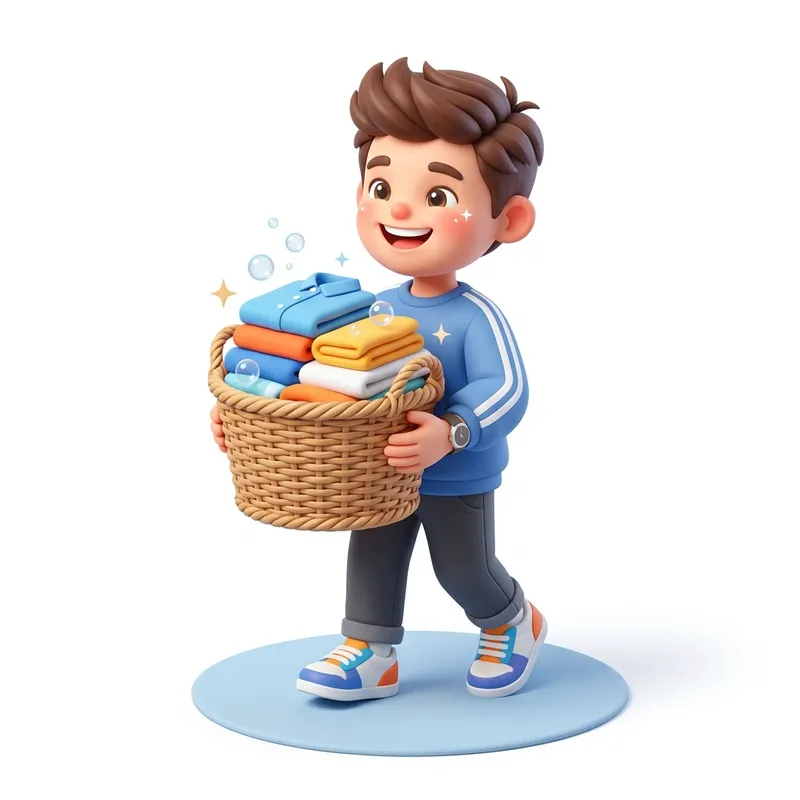 Laundrikart 3D Character