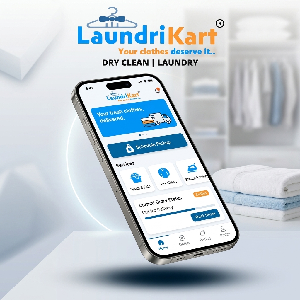 Laundrikart App Interface